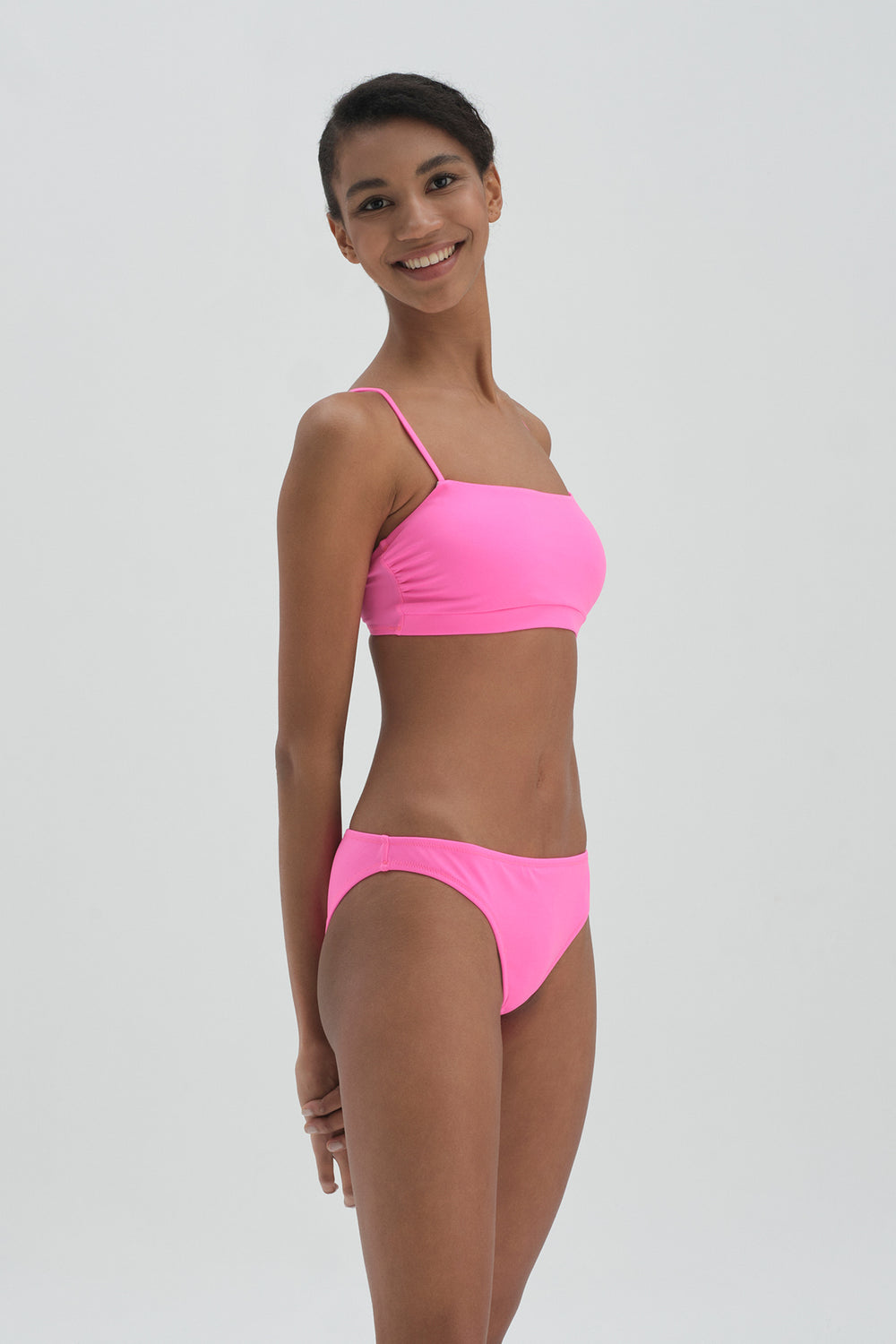 NEON PINK BIKINI TOP