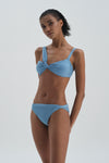 BLUE BIKINI TOP
