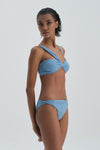BLUE BIKINI TOP