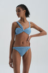 BLUE BIKINI TOP