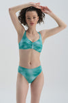TEAL BIKINI TOP