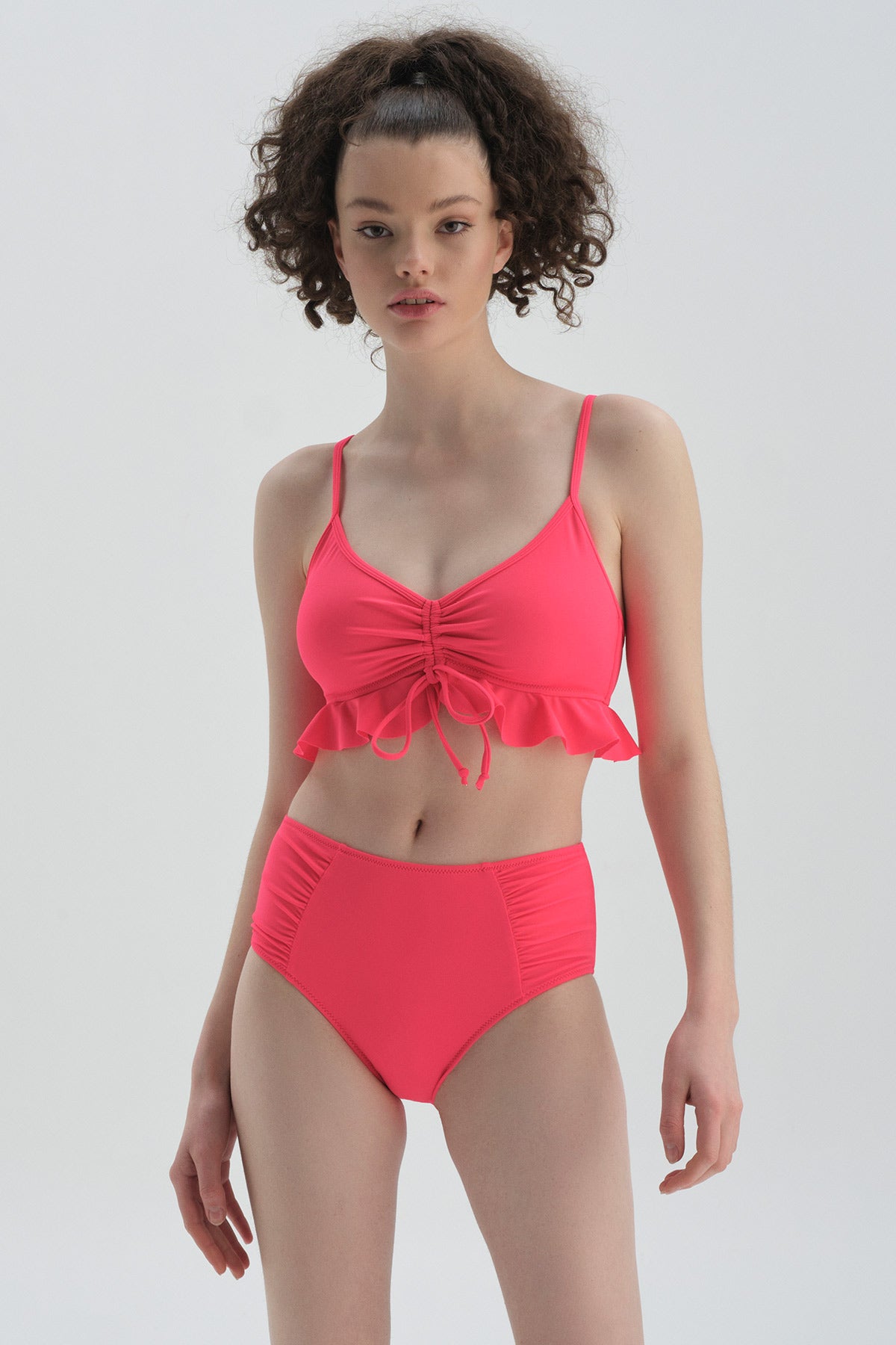NEON FUCHSIA SHAPEWEAR BIKINI TOP