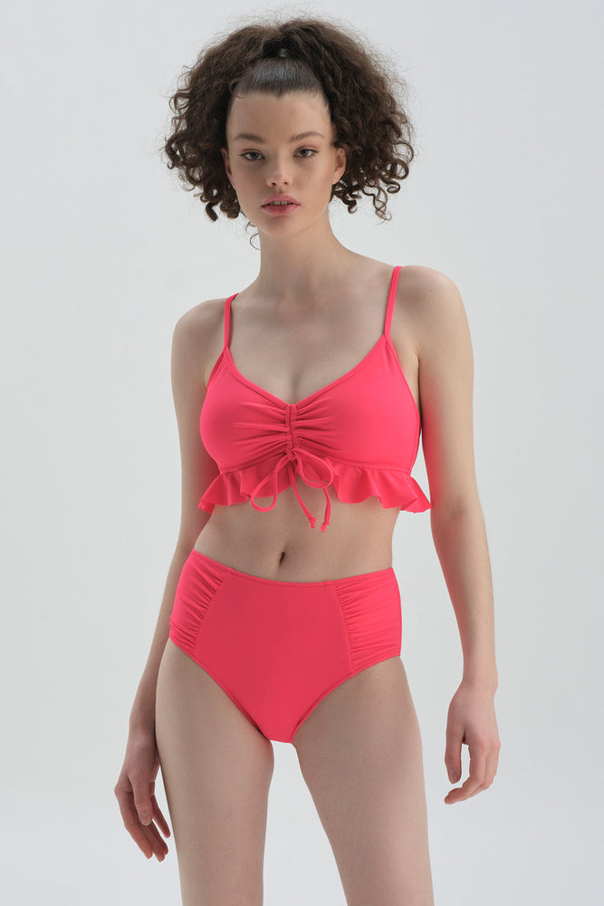 NEON FUCHSIA SHAPEWEAR BIKINI TOP