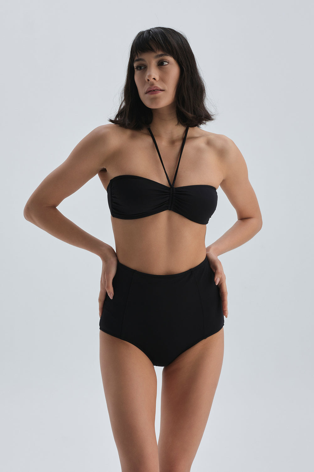 BLACK BIKINI TOP