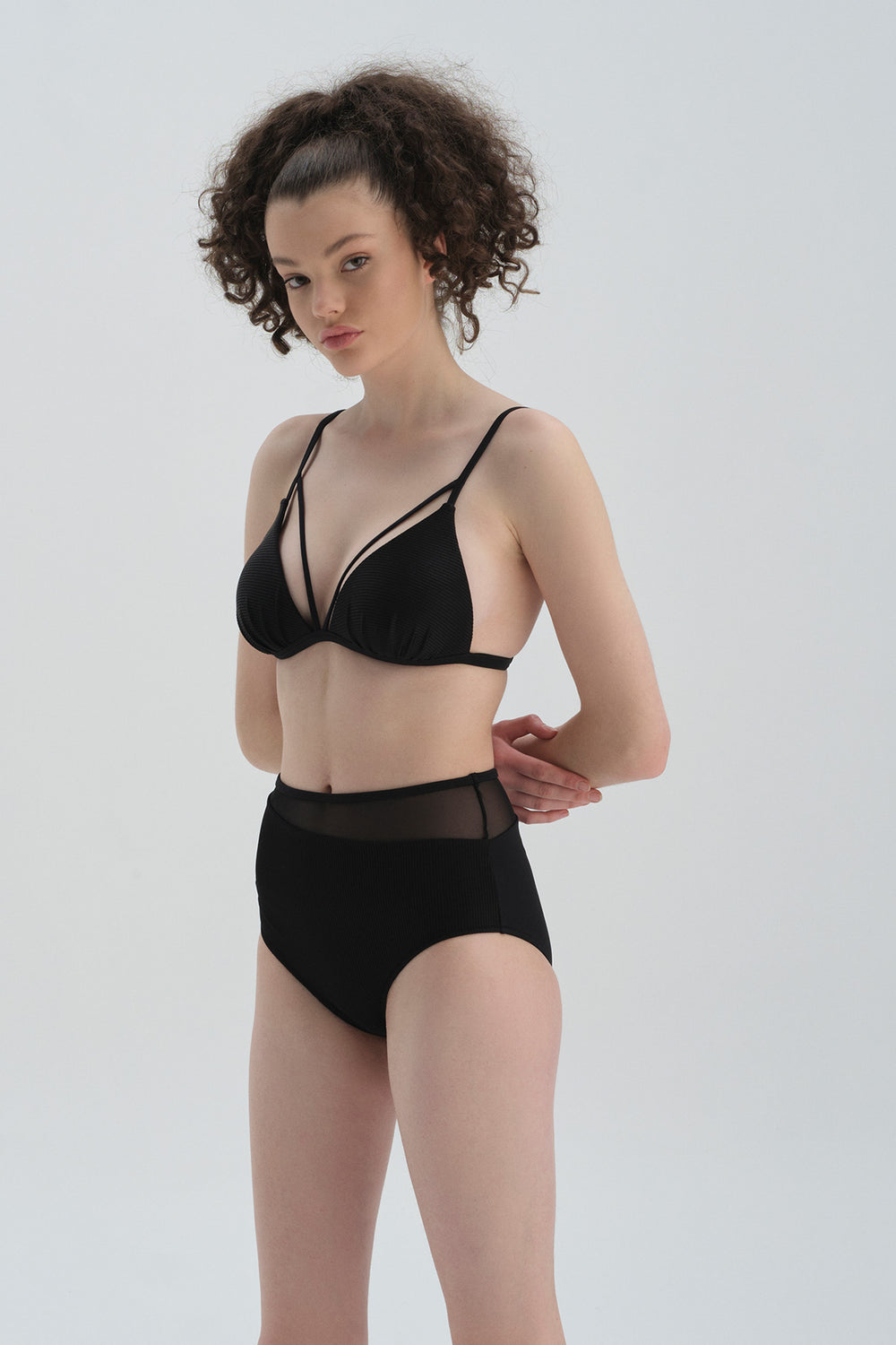 BLACK BIKINI TOP