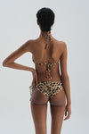 LEOPARD BIKINI TOP