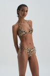 LEOPARD BIKINI TOP