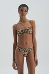 LEOPARD BIKINI TOP