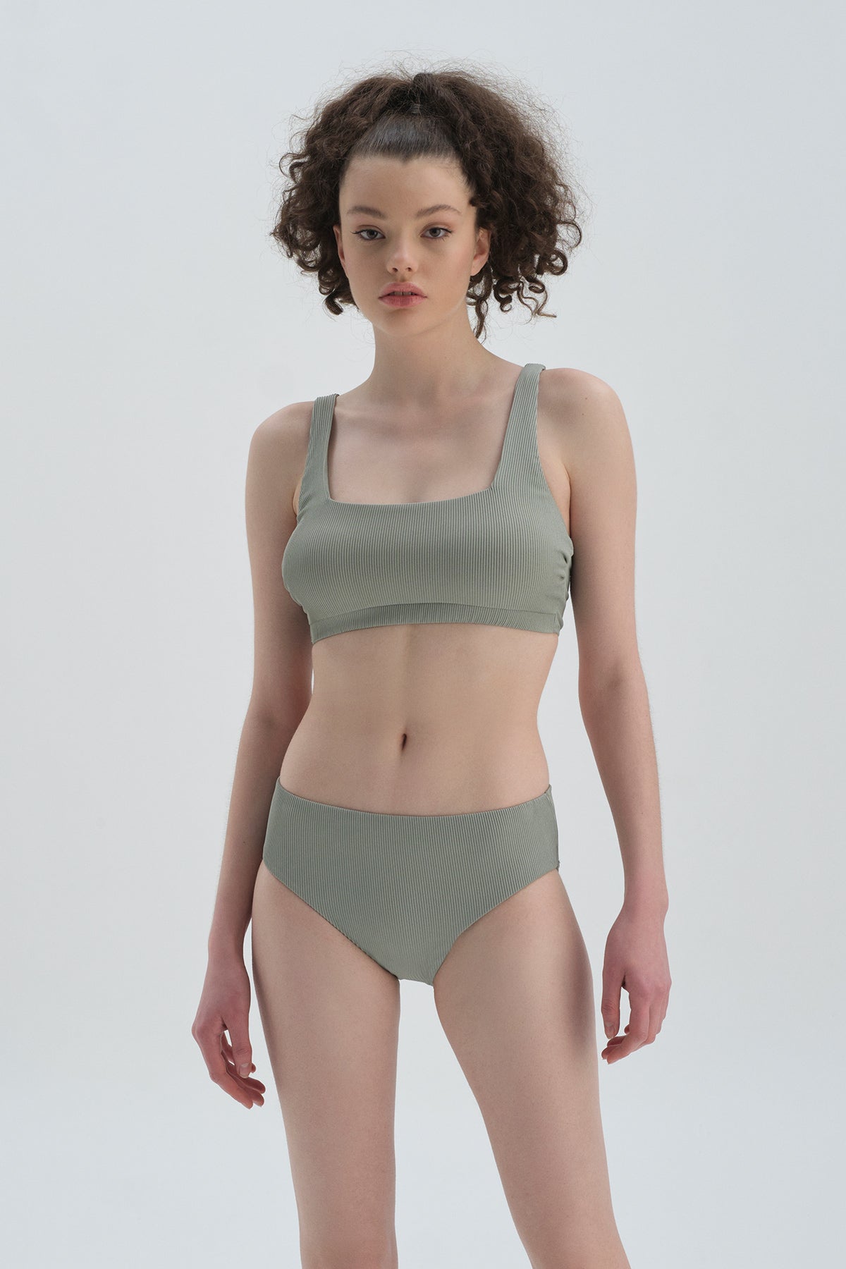 KHAKI BIKINI TOP