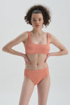 SALMON BIKINI TOP