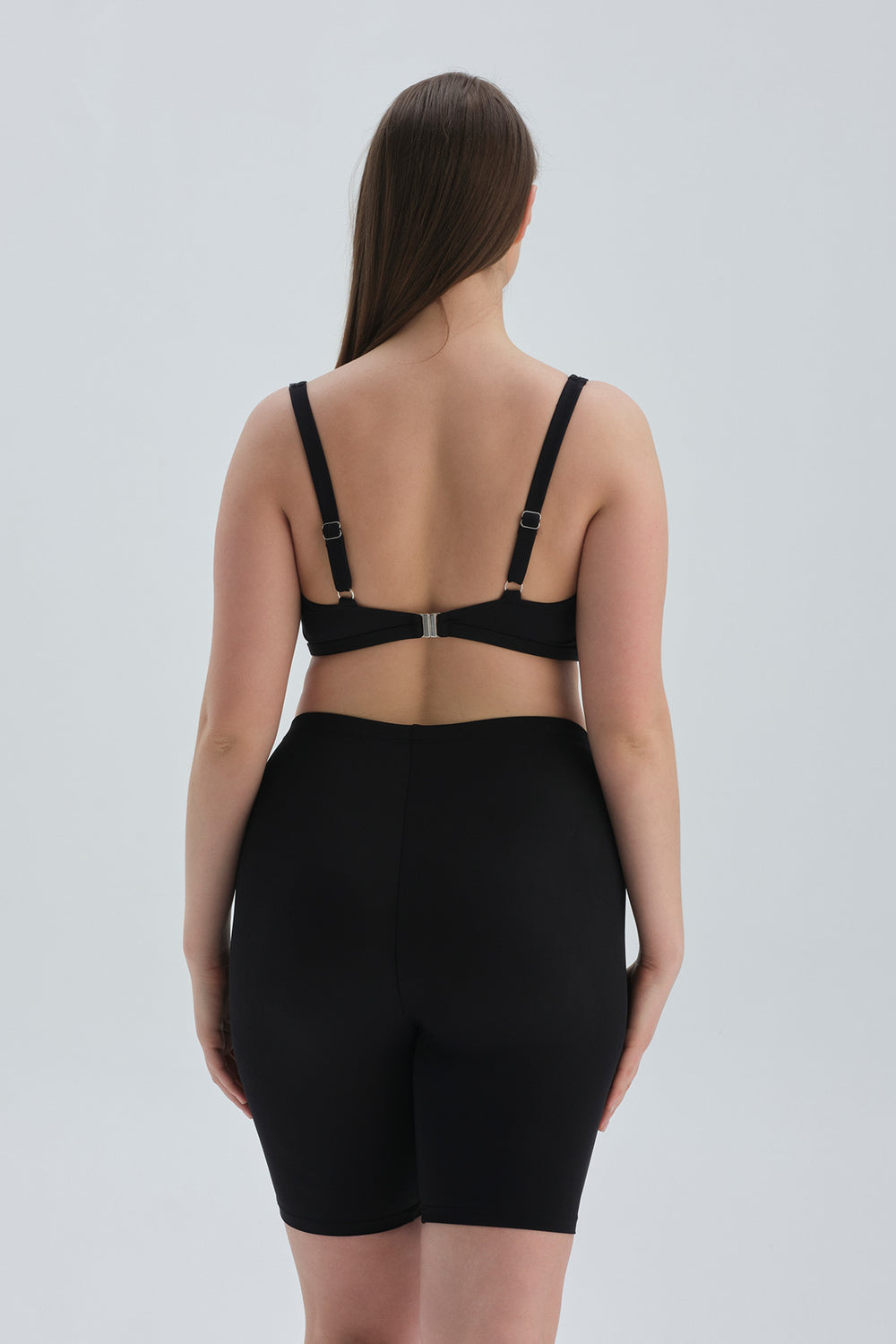 Siyah Maksimum Toparlama Kısa Tayt