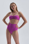PURPLE SHAPEWEAR BIKINI BOTTOM