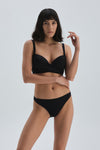 Siyah Düşük Bel Bikini Alt