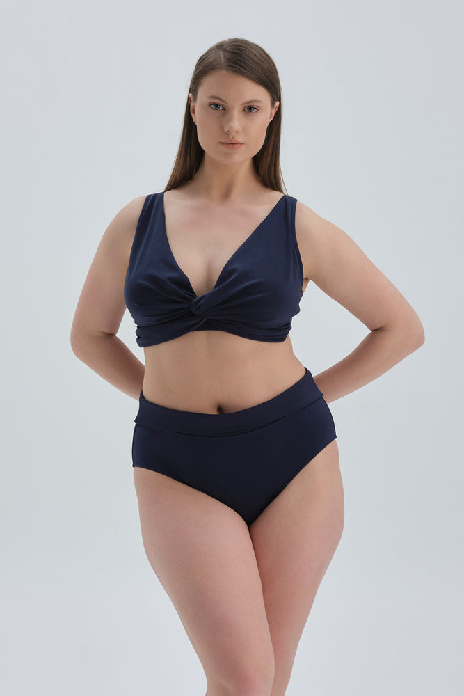 NAVY SHAPEWEAR BIKINI BOTTOM