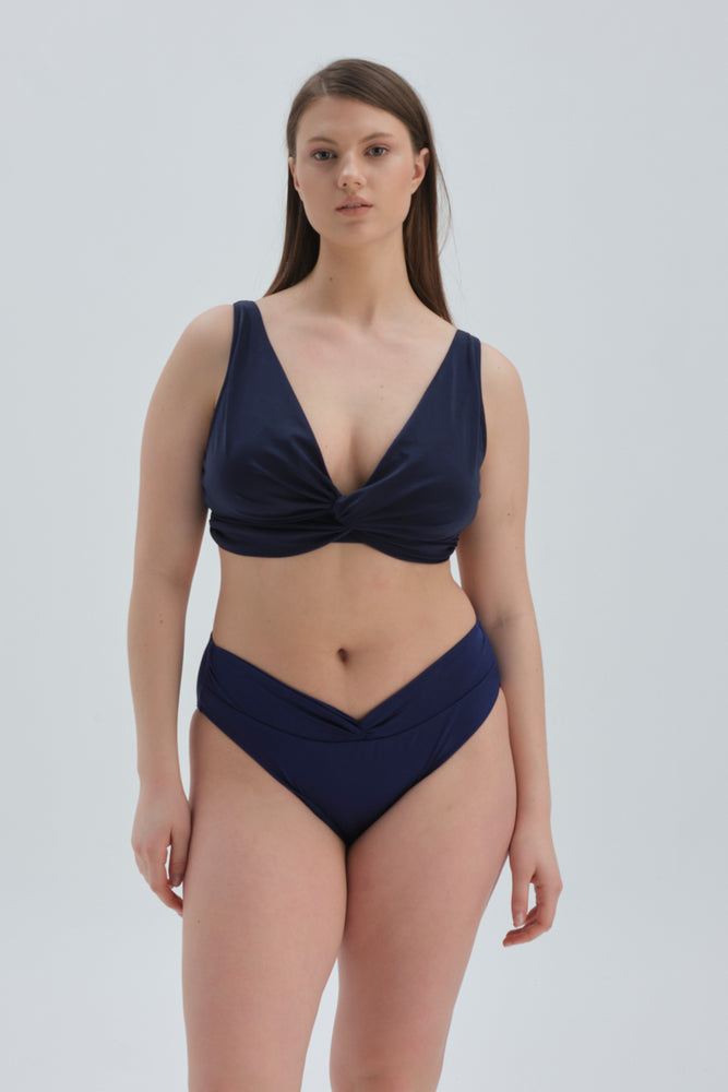 NAVY SHAPEWEAR BIKINI BOTTOM