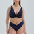NAVY SHAPEWEAR BIKINI BOTTOM
