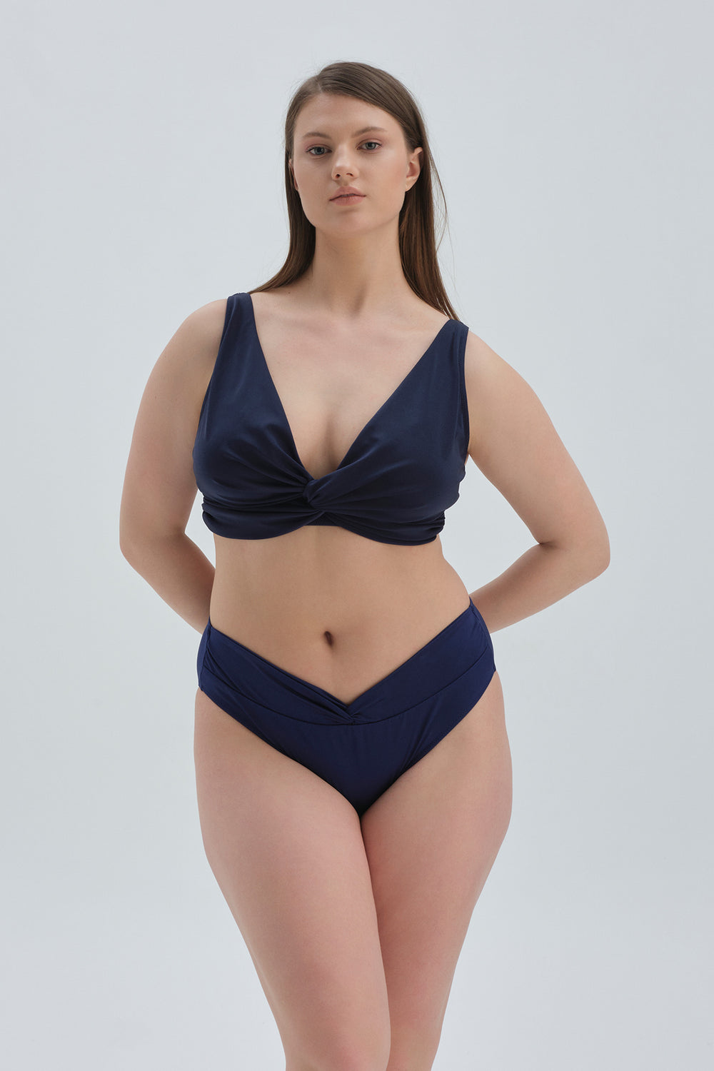 NAVY SHAPEWEAR BIKINI BOTTOM