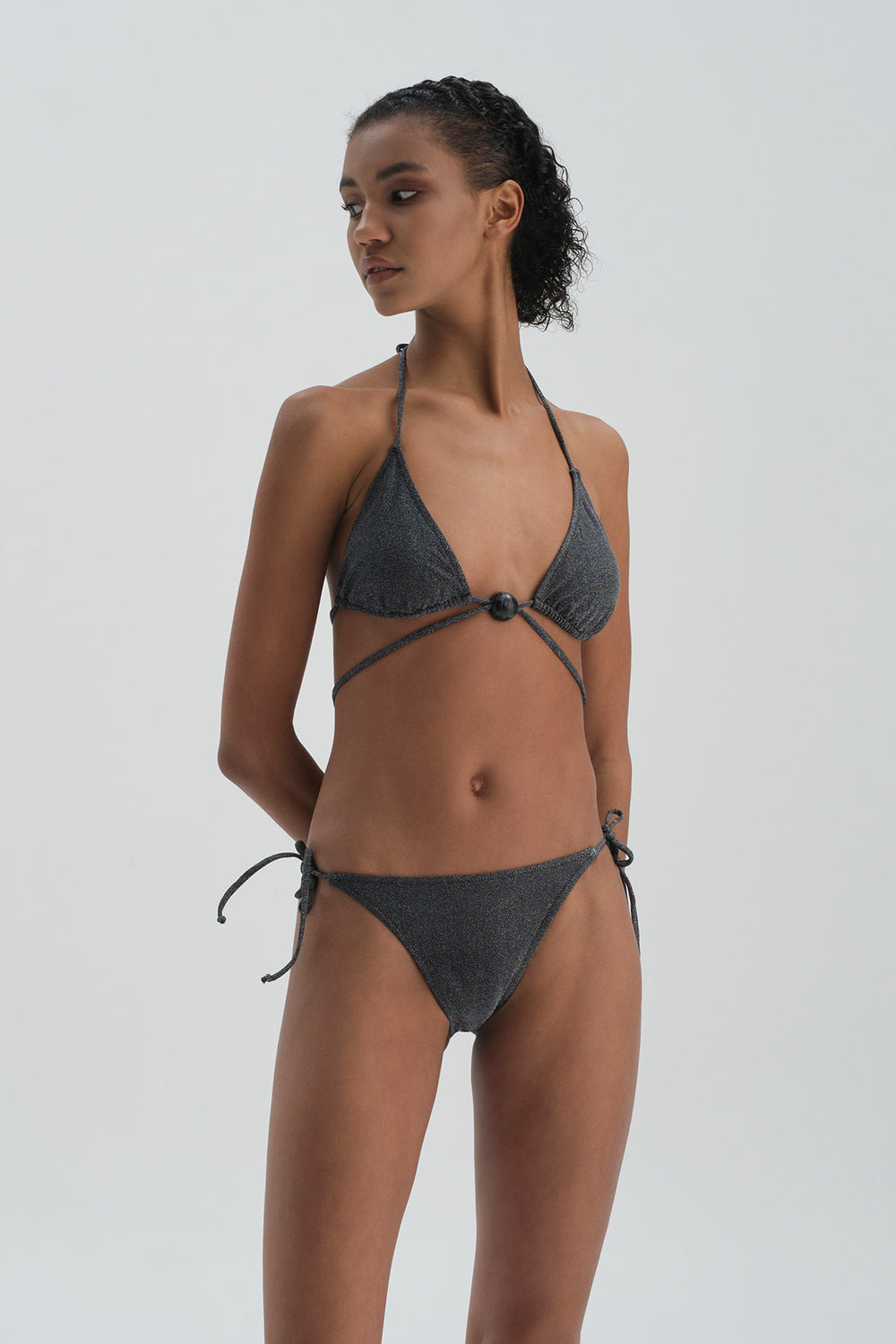 SILVER BIKINI BOTTOM