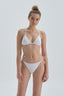 Beyaz Spagetti Bikini Alt