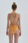 Sarı Spagetti Bikini Alt