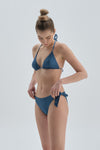 Marin Bağcıklı Bikini Alt