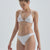 Beyaz Düşük Bel Bikini Alt