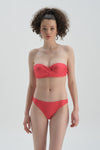Kırmızı Düşük Bel Bikini Alt
