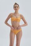 Sarı Düşük Bel Bikini Alt