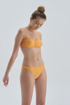 Sarı Düşük Bel Bikini Alt