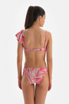 FUCHSIA - GREY BIKINI BOTTOM