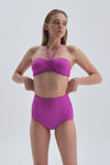 PURPLE SHAPEWEAR BIKINI BOTTOM