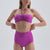 PURPLE SHAPEWEAR BIKINI BOTTOM