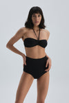 BLACK SHAPEWEAR BIKINI BOTTOM