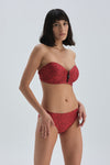 RED - BLACK BIKINI BOTTOM