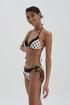 BLACK - WHITE BIKINI BOTTOM