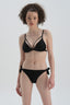 Siyah Bağcıklı Bikini Alt