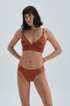 TERRACOTTA BIKINI BOTTOM