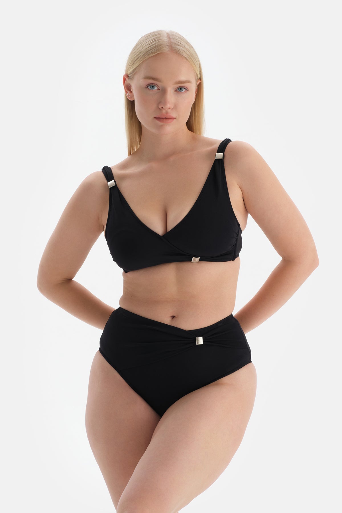 BLACK SHAPEWEAR BIKINI BOTTOM