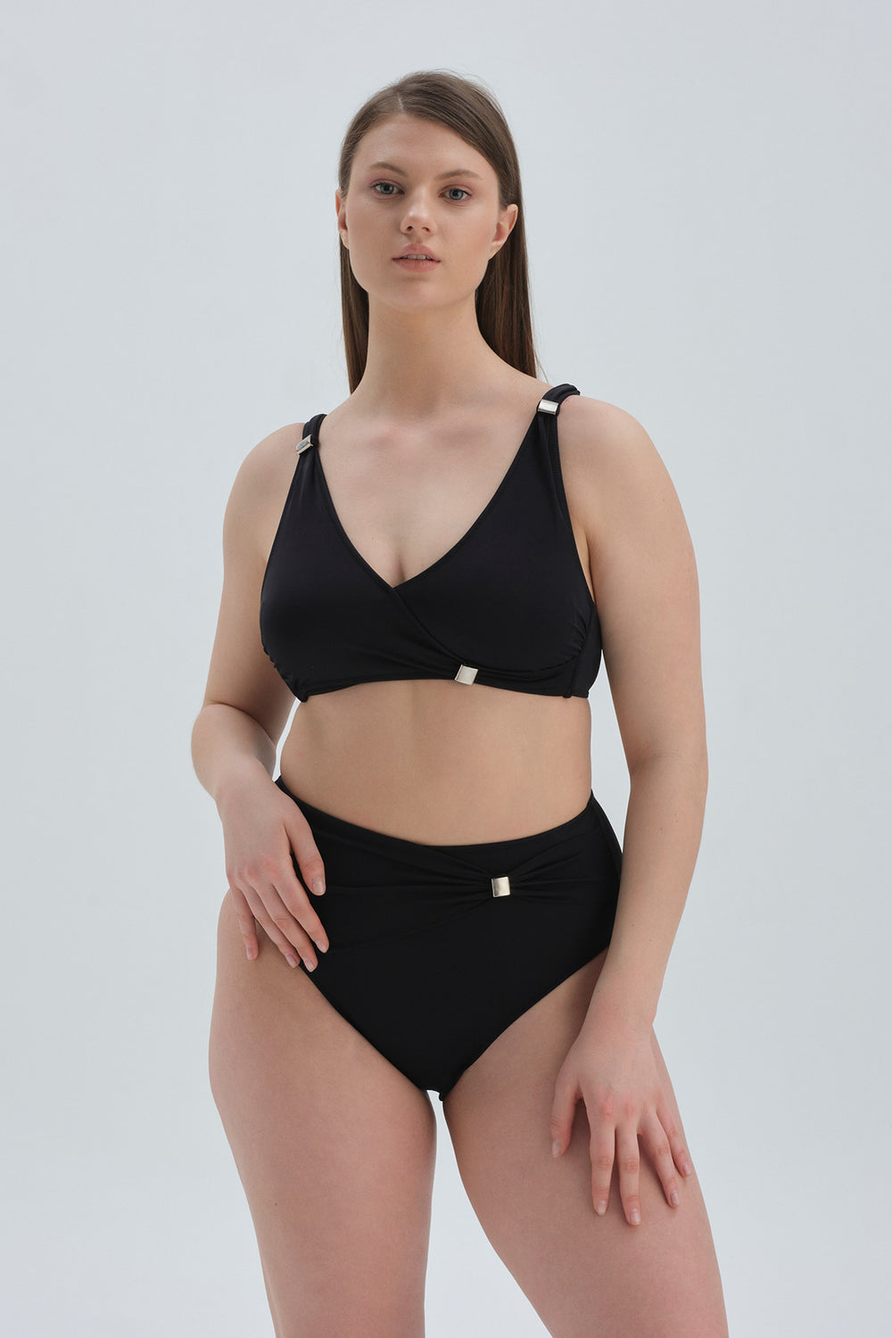 BLACK SHAPEWEAR BIKINI BOTTOM