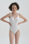WHITE SWIMSUIT