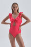 NEON FUCHSIA SHAPEWEAR SWIMSUIT
