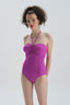 PURPLE SHAPEWEAR SWIMSUIT