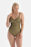GREEN SHAPEWEAR SWIMSUIT