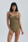 GREEN SHAPEWEAR SWIMSUIT