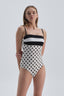 BLACK - WHITE SWIMSUIT