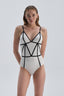 BLACK - WHITE SWIMSUIT