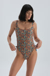 VERMILLION TURQUOISE SWIMSUIT
