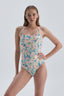 SALMON - BLUE SWIMSUIT