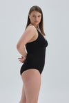 BLACK SHAPEWEAR SWIMSUIT