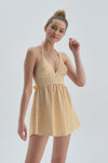 YELLOW TANKINI TOP